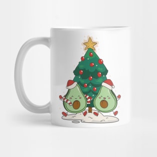 Avocado Christmas P R t shirt Mug